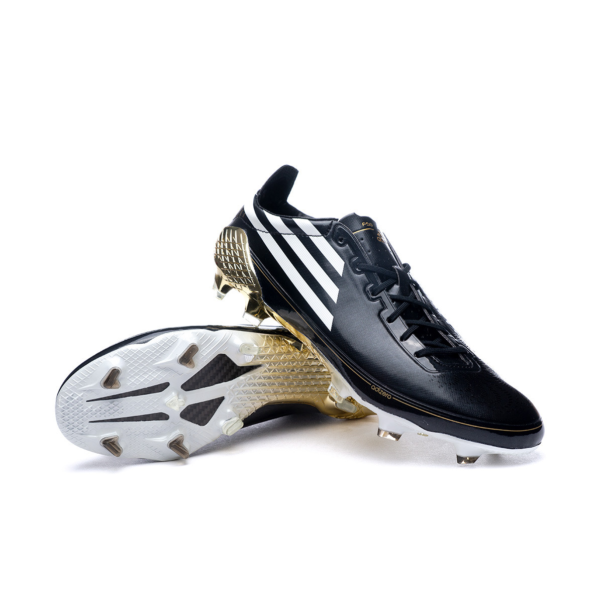 Theoretical Dependence cell Football Boots adidas F50 Ghosted Adizero Black-White-Gold - Fútbol Emotion