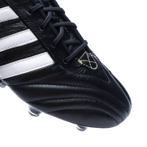 Bota de fútbol adidas adiPure Black-White-Gold - Fútbol Emotion