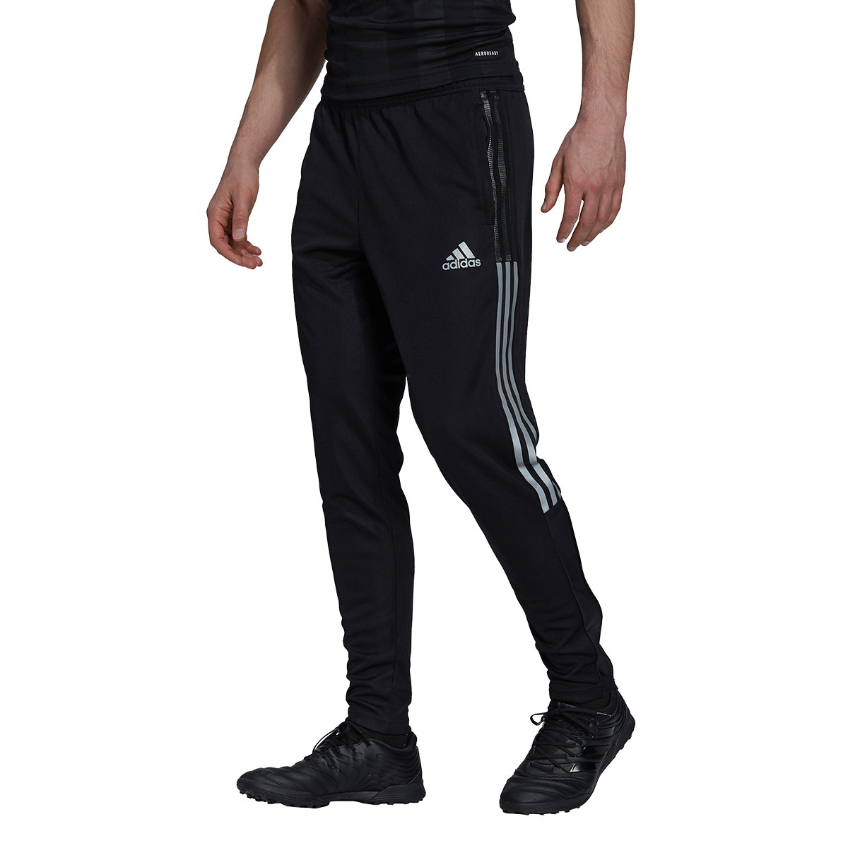 Pantalón largo adidas TIRO Black - Fútbol Emotion