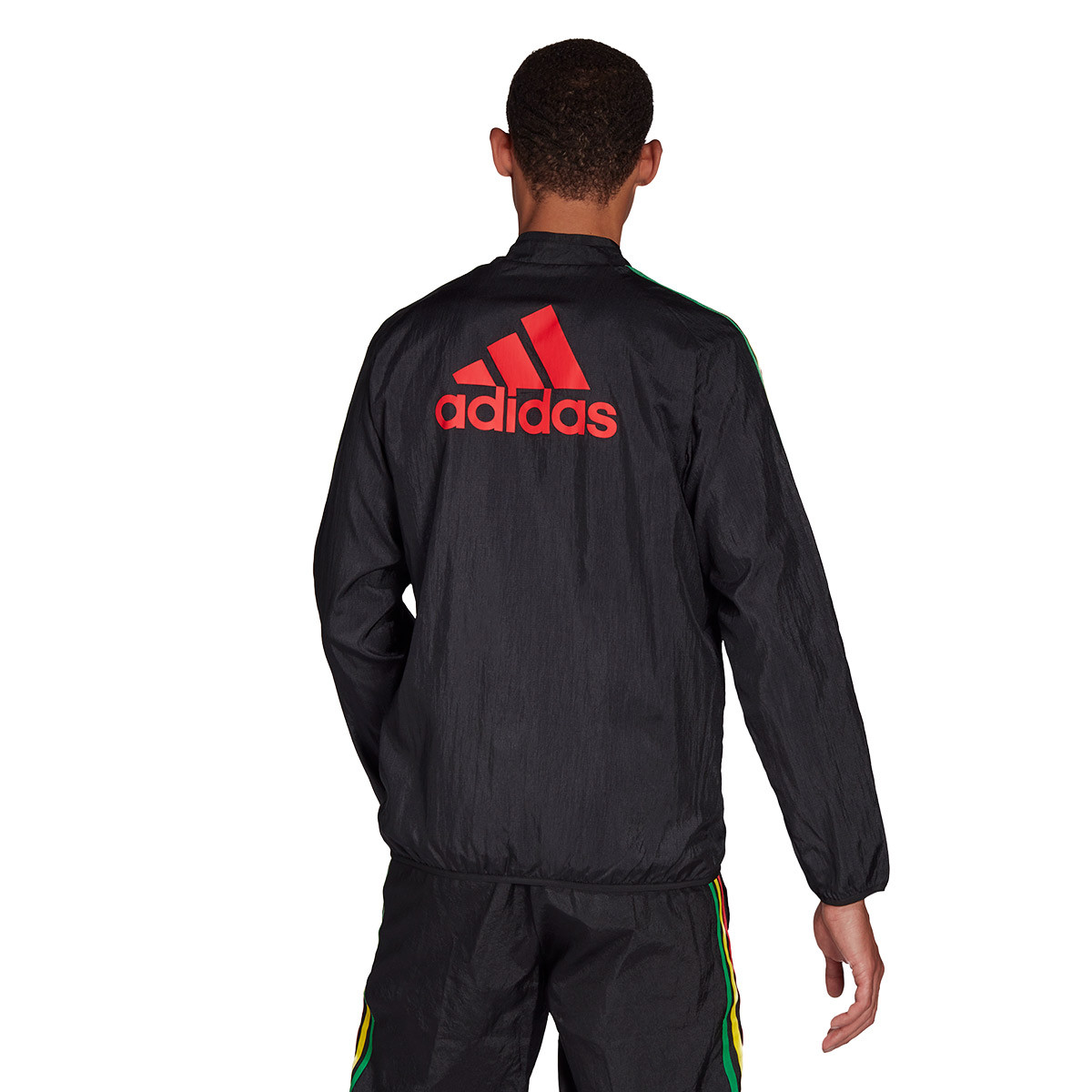 Chaqueta adidas Ajax de Ámsterdam Fanswear Black - Emotion