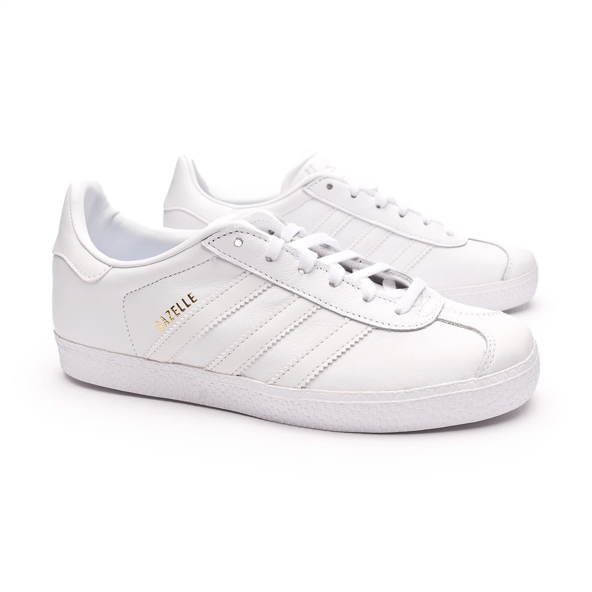 Zapatilla adidas Gazelle Niño White-White-White - Fútbol Emotion