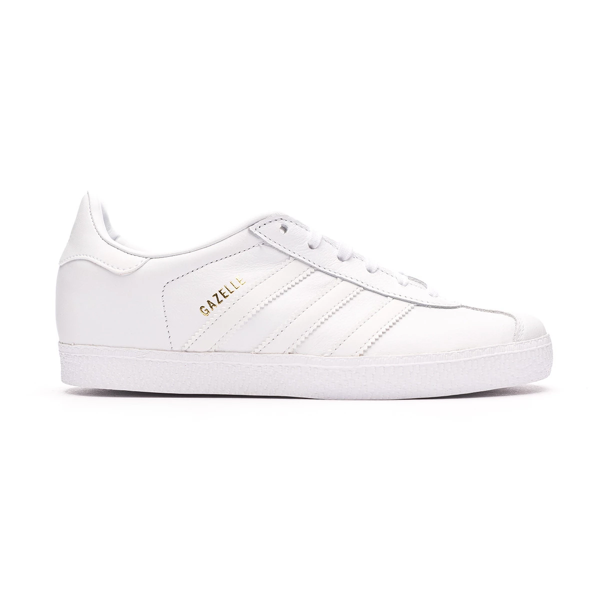 Zapatilla adidas Gazelle Niño Core Black-White-Gold Metallic - Fútbol  Emotion