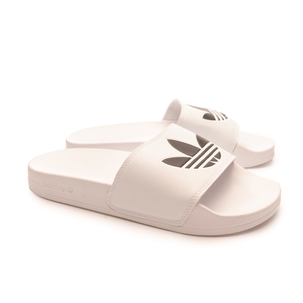 adidas Adilette Lite White-Core Black- White - Fútbol Emotion