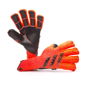 orientación abajo secundario Guante de portero adidas Predator Pro Fingersave Solar Red-Black - Fútbol  Emotion