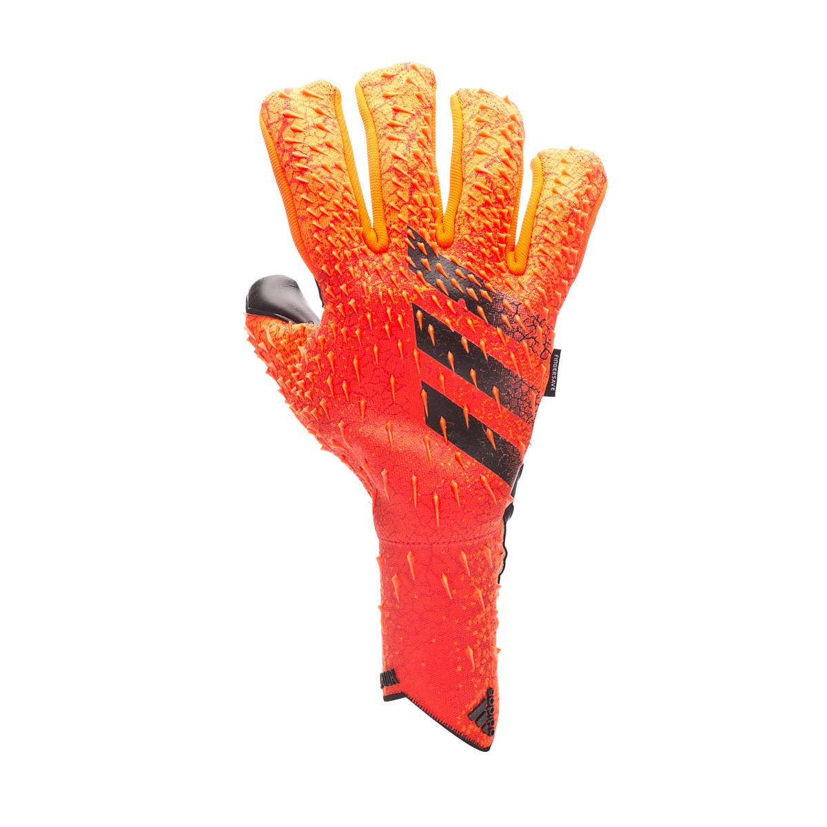 i live undertrykkeren Flipper Glove adidas Predator Pro Fingersave Solar Red-Black - Fútbol Emotion