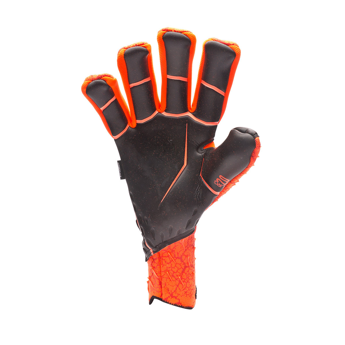 Guante de portero adidas Predator Pro Fingersave Solar Red-Black - Fútbol  Emotion