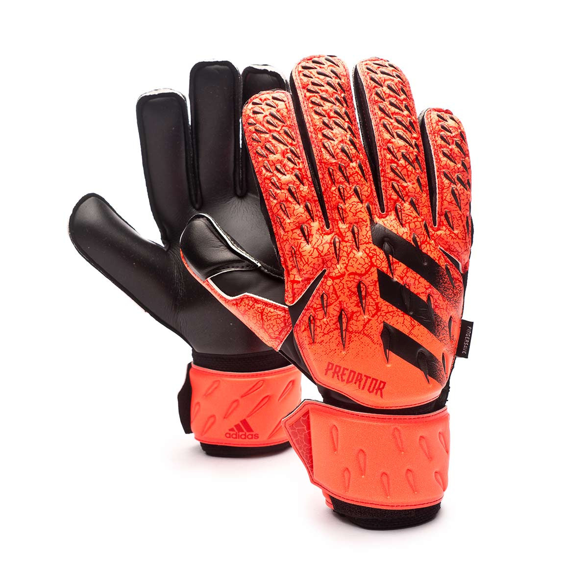 predator match goalkeeper gloves fingersave