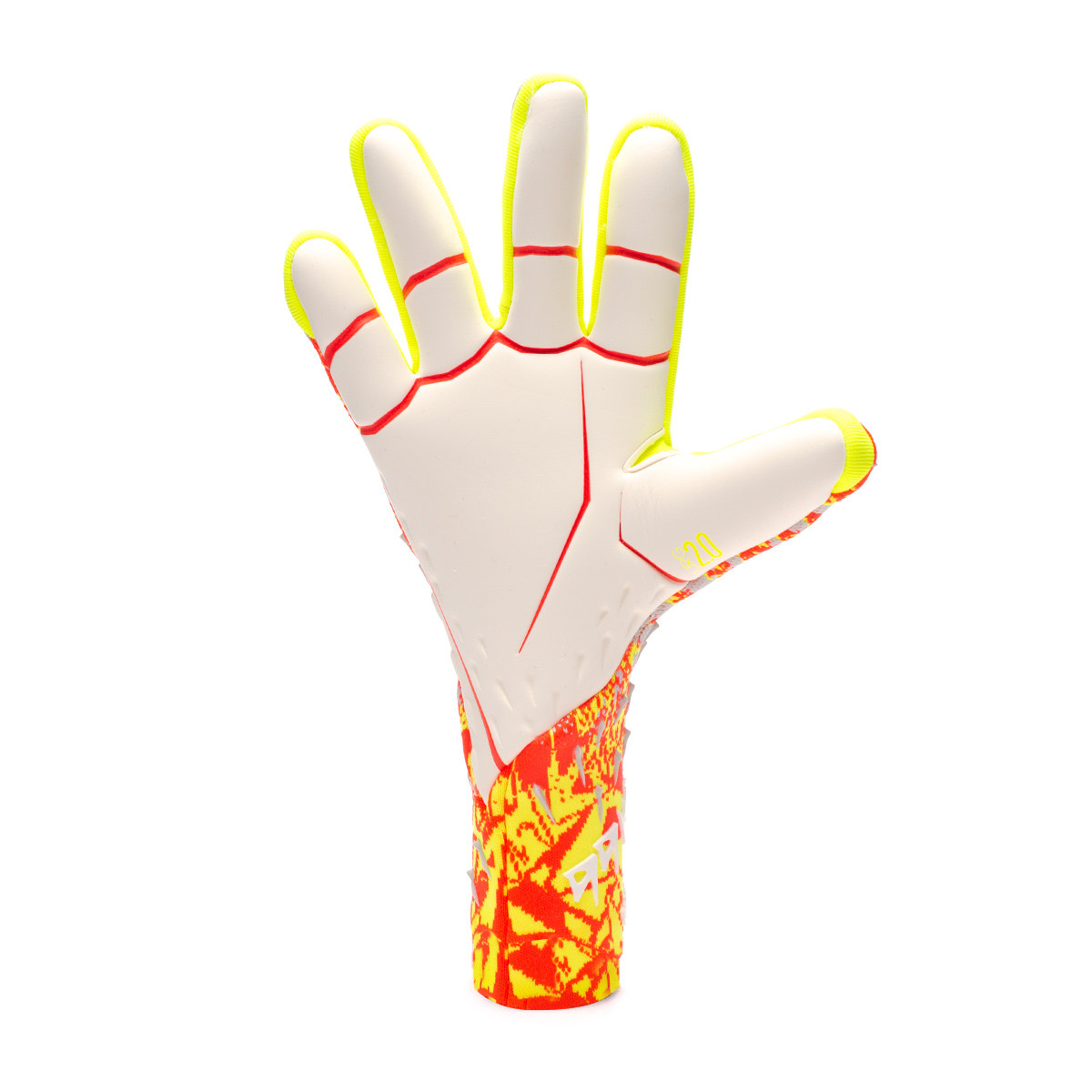 Glove adidas Predator Pro Clear Grey-Turbo-Solar Yellow - Fútbol Emotion