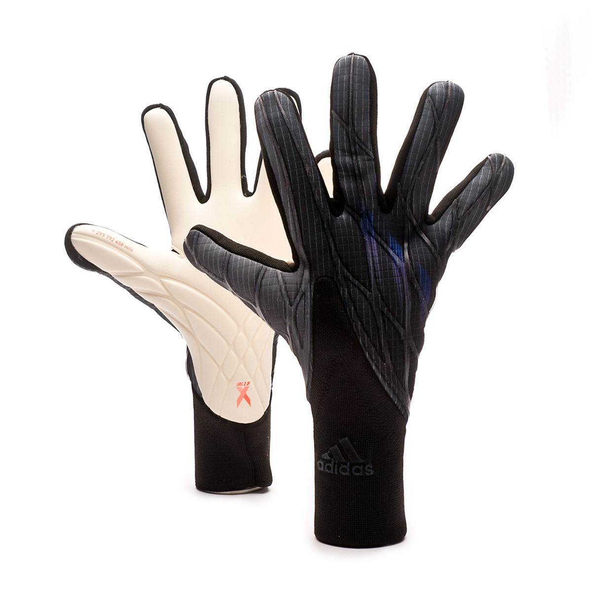 Glove adidas X Pro Black-Grey Six-Sonic Ink-Solar Red - Fútbol Emotion