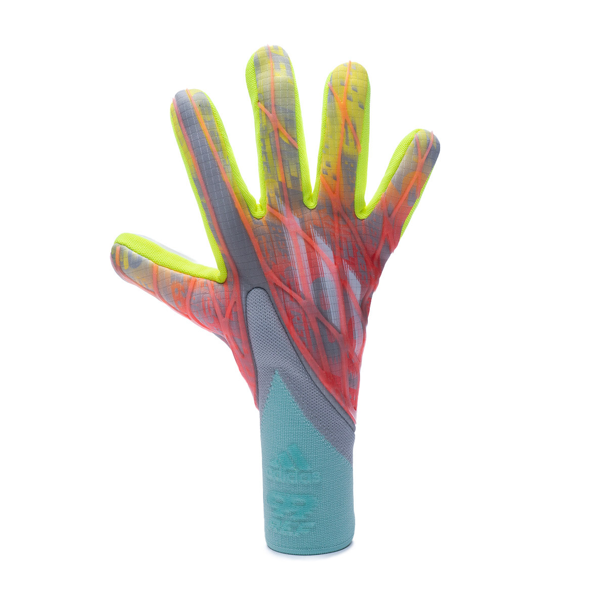 Guante de portero adidas X Pro Clear Onix-Turbo-Solar Yellow-White - Fútbol  Emotion