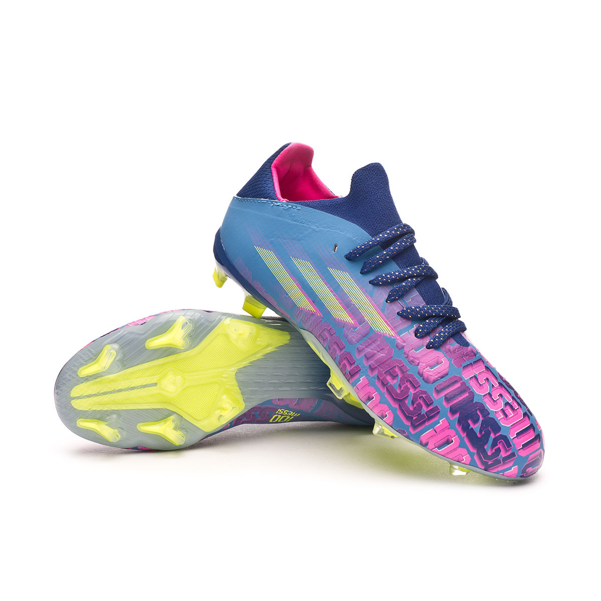 adidas blue yellow football boots