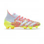 Predator Freak .1 FG Clear grey-White-Solar yellow