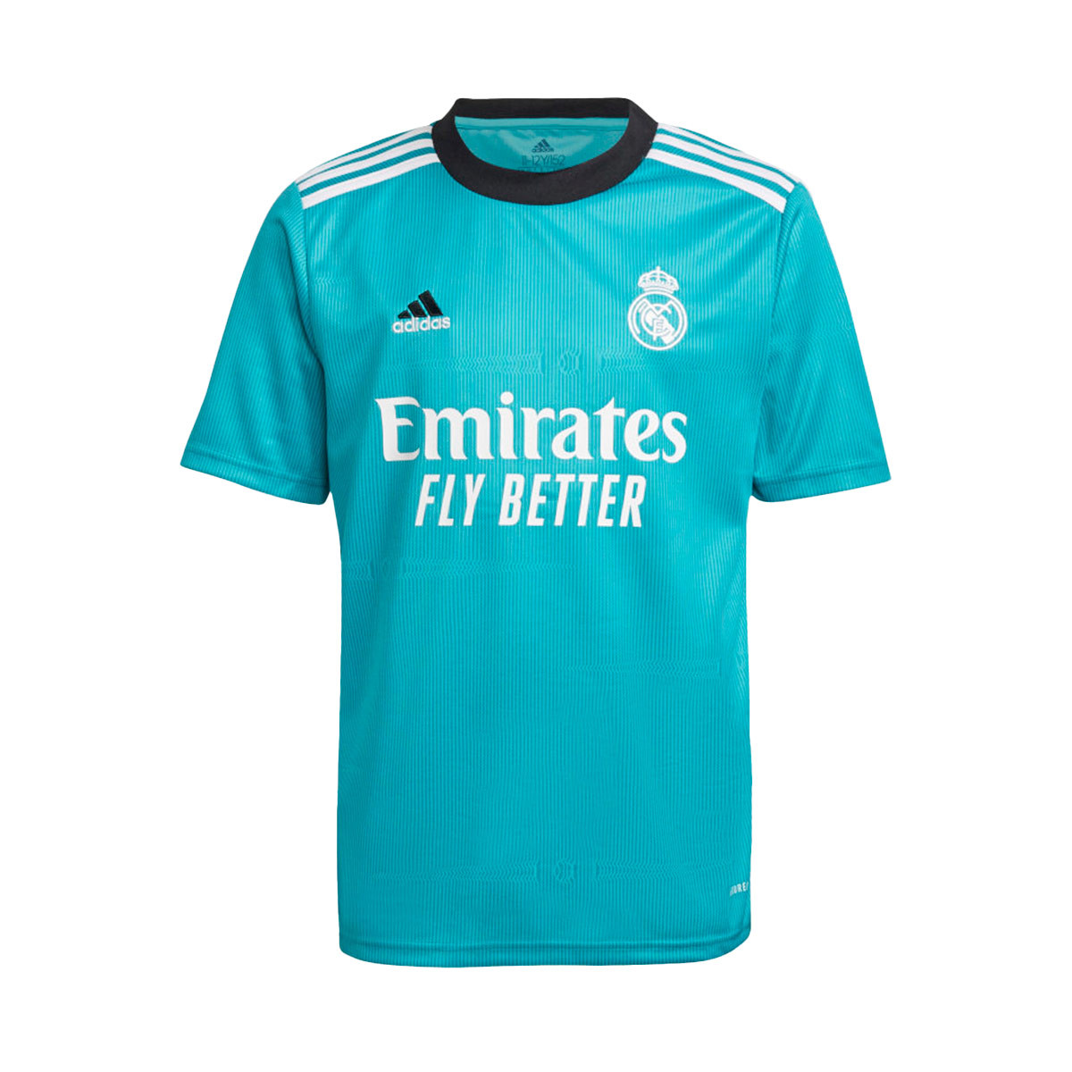 Tubería Arenoso Email Camiseta adidas Real Madrid CF Tercera Equipación 2021-2022 Niño Hi-Res  Aqua - Fútbol Emotion