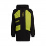 Juventus FC Fanswear 2021-2022 Black-Acid yellow