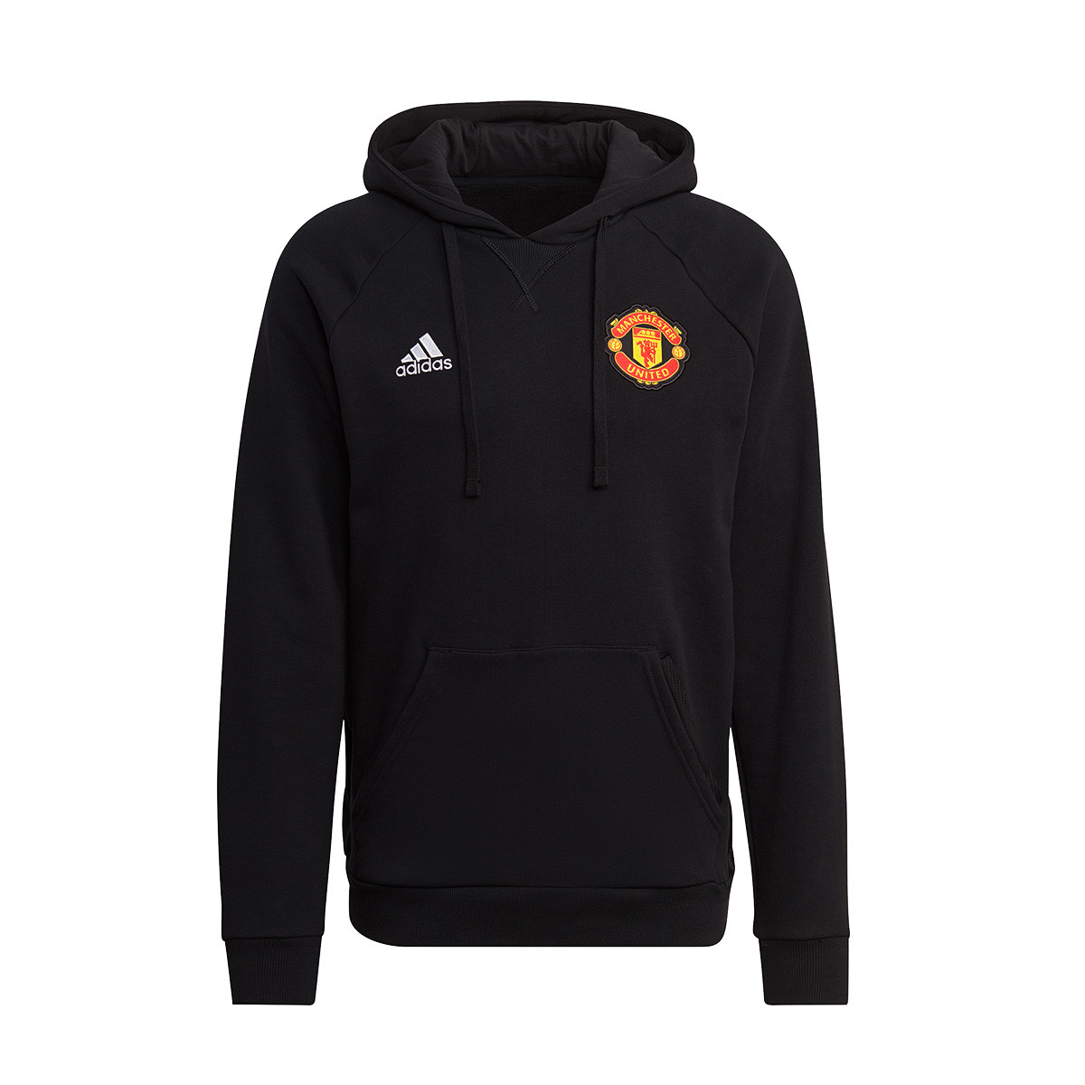 Sudadera adidas Manchester United FC Fanswear Black - Fútbol Emotion