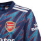 Camiseta Arsenal FC Tercera Equipación 2021-2022 Niño Mystery Blue