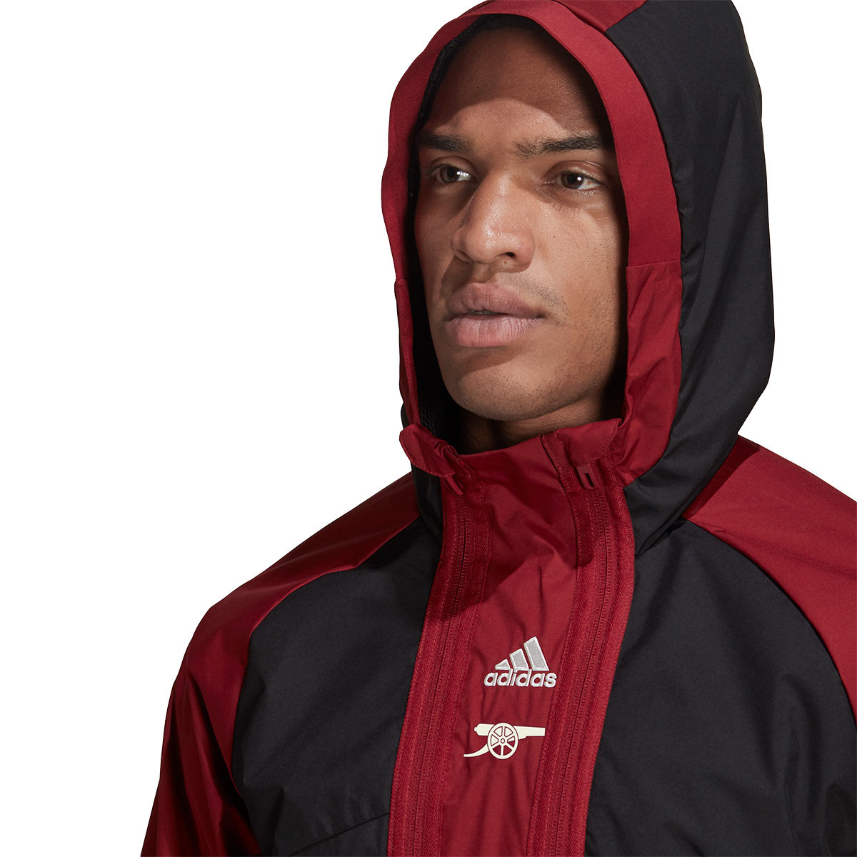 adidas arsenal jacket black