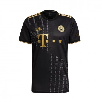 Camiseta FC Bayern de Múnich Segunda Equipación 2021-2022 Black