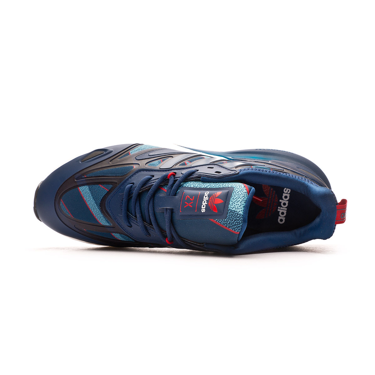 Zapatilla adidas ZX 2K Boost 2.0 Arsenal Mystery blue-Scarlet - Fútbol  Emotion