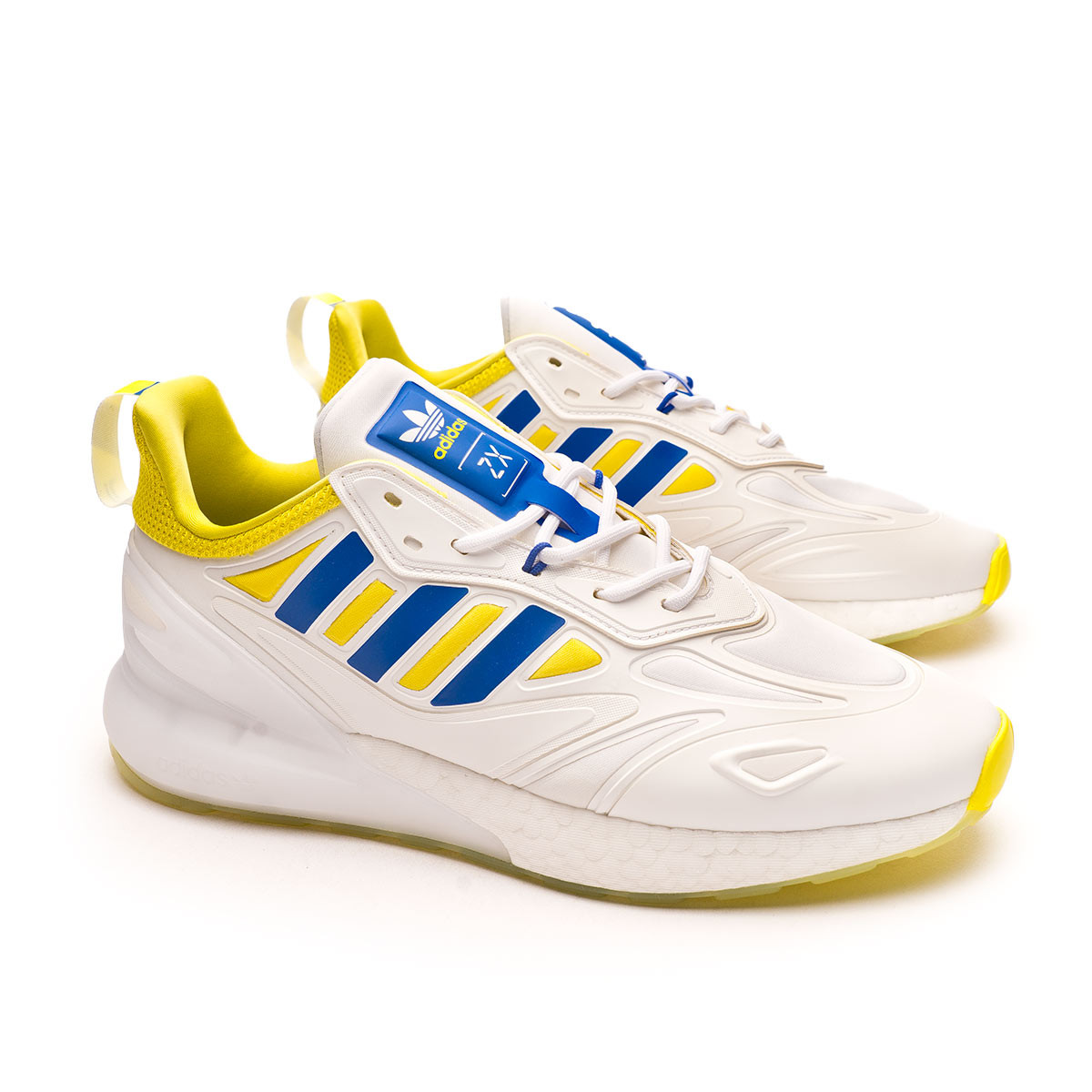 Zapatilla adidas ZX 2K Boost 2.0 Yellow-Blue - Fútbol Emotion