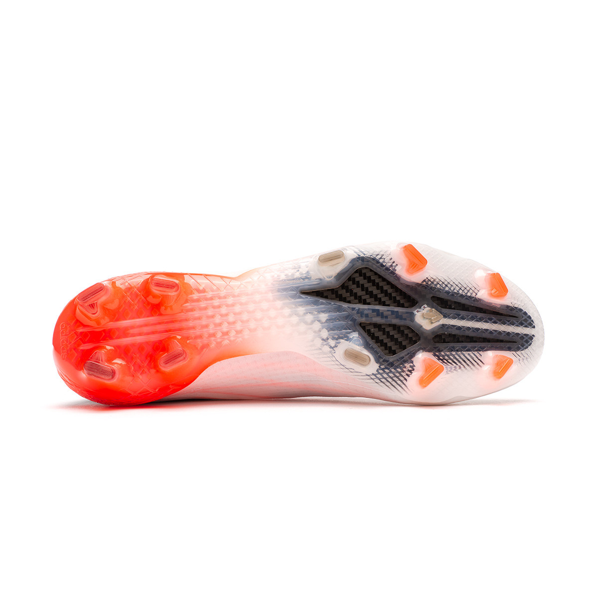 Football Boots adidas X Speedflow .1 FG White-Iron Metallic-Solar Red -  Fútbol Emotion