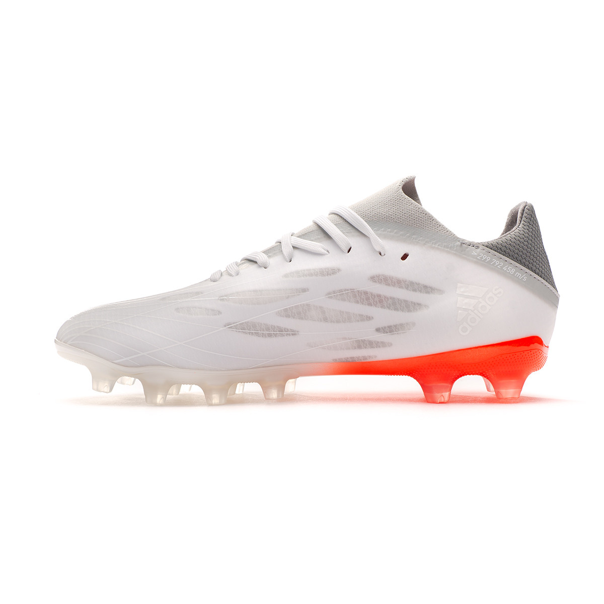 white and red adidas football boots