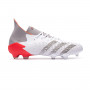 Predator Freak .1 FG White-Iron metallic-Solar red