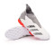 Bota Predator Freak .3 LL Turf Niño White-Iron Metallic-Solar Red