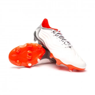 Bota Copa Sense .1 FG White-Solar Red-Solar Red