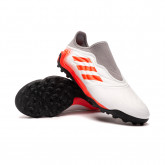 Zapatos de fútbol Copa Sense .3 LL Turf White-Solar Red-Solar Red