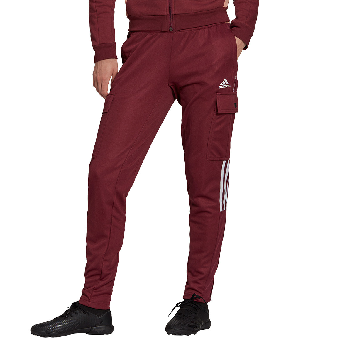 Pantaloni lunghi adidas TIRO Cargo Winterized Donna Victory crimsombient  blush - Fútbol Emotion