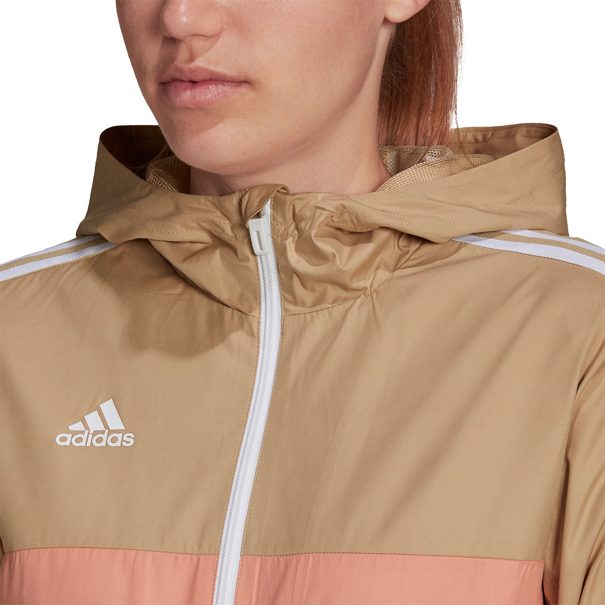 adidas long raincoat