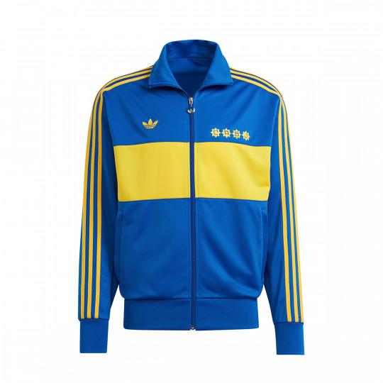Chamarra adidas CA Boca Juniors 81 Powerblue-Superyell - Fútbol Emotion
