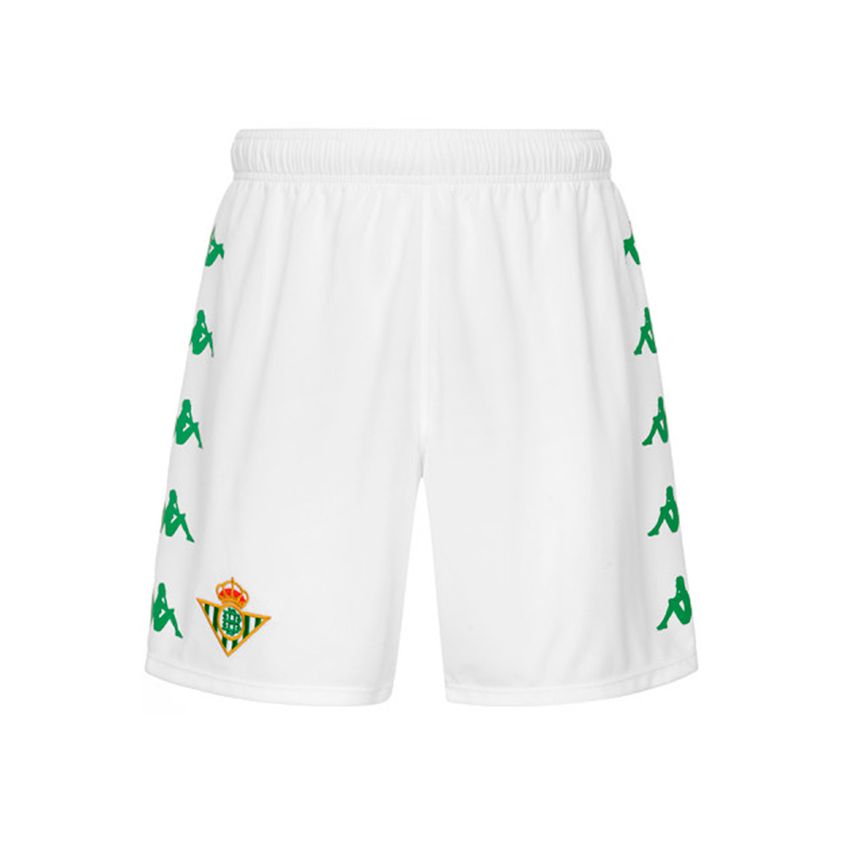 Pantalón corto Kappa Real Betis Balompié Primera Equipación 2021-2022  Blanco - Fútbol Emotion