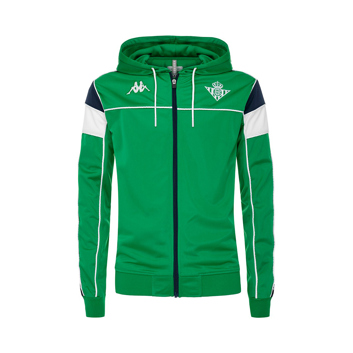 Chaqueta Kappa Betis Balompié Training 2021-2022 Niño Green Fútbol Emotion