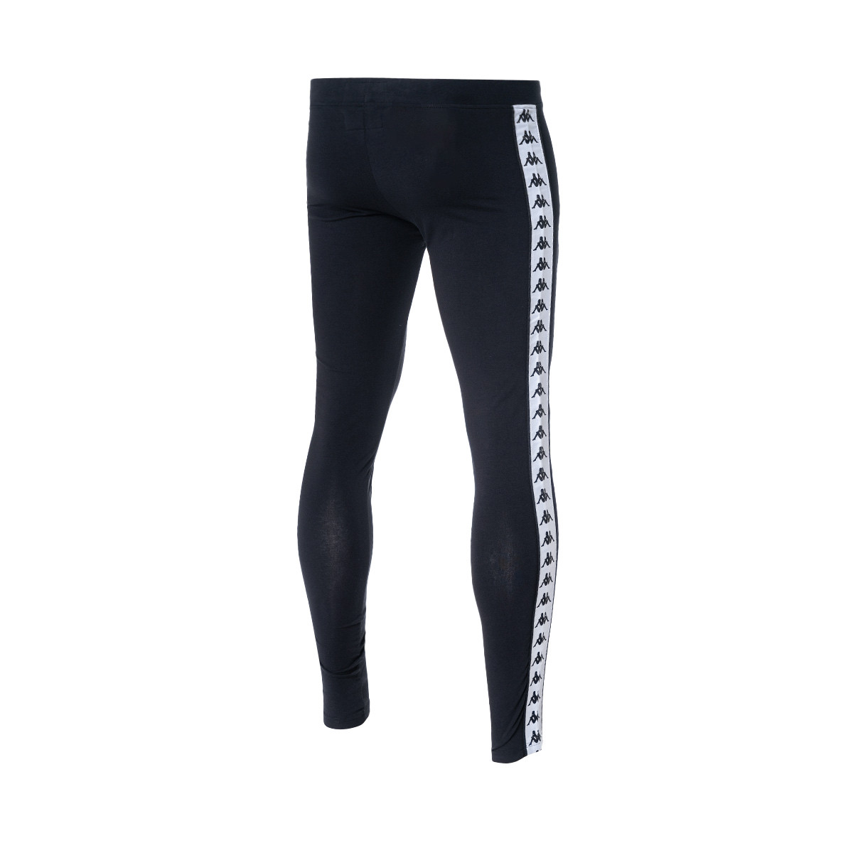 Kappa Pagino Pantalón Largo, Unisex, Azul Marino/Naranja Fluor, M