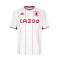 Camiseta Aston Villa FC Segunda Equipación 2021-2022 White-Red Claret-Sky Blue