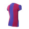 Camiseta FC Barcelona 1976 - 77 Womens Retro Football Azul-Granate