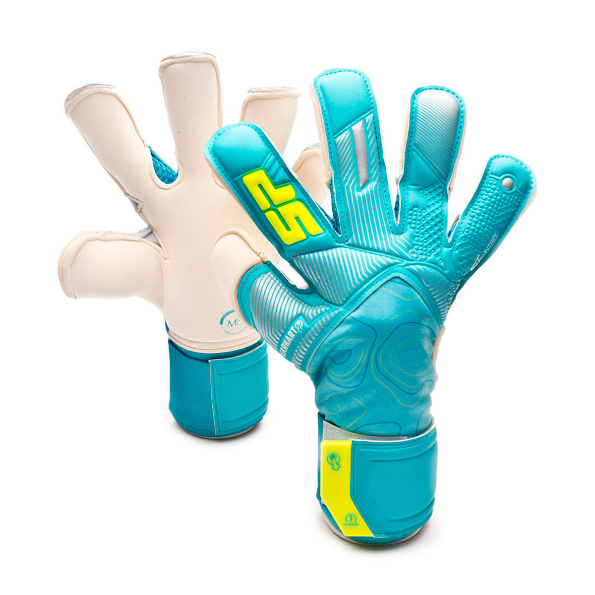 Guante de portero Fútbol Earhart 3 Iconic Turquoise - Emotion