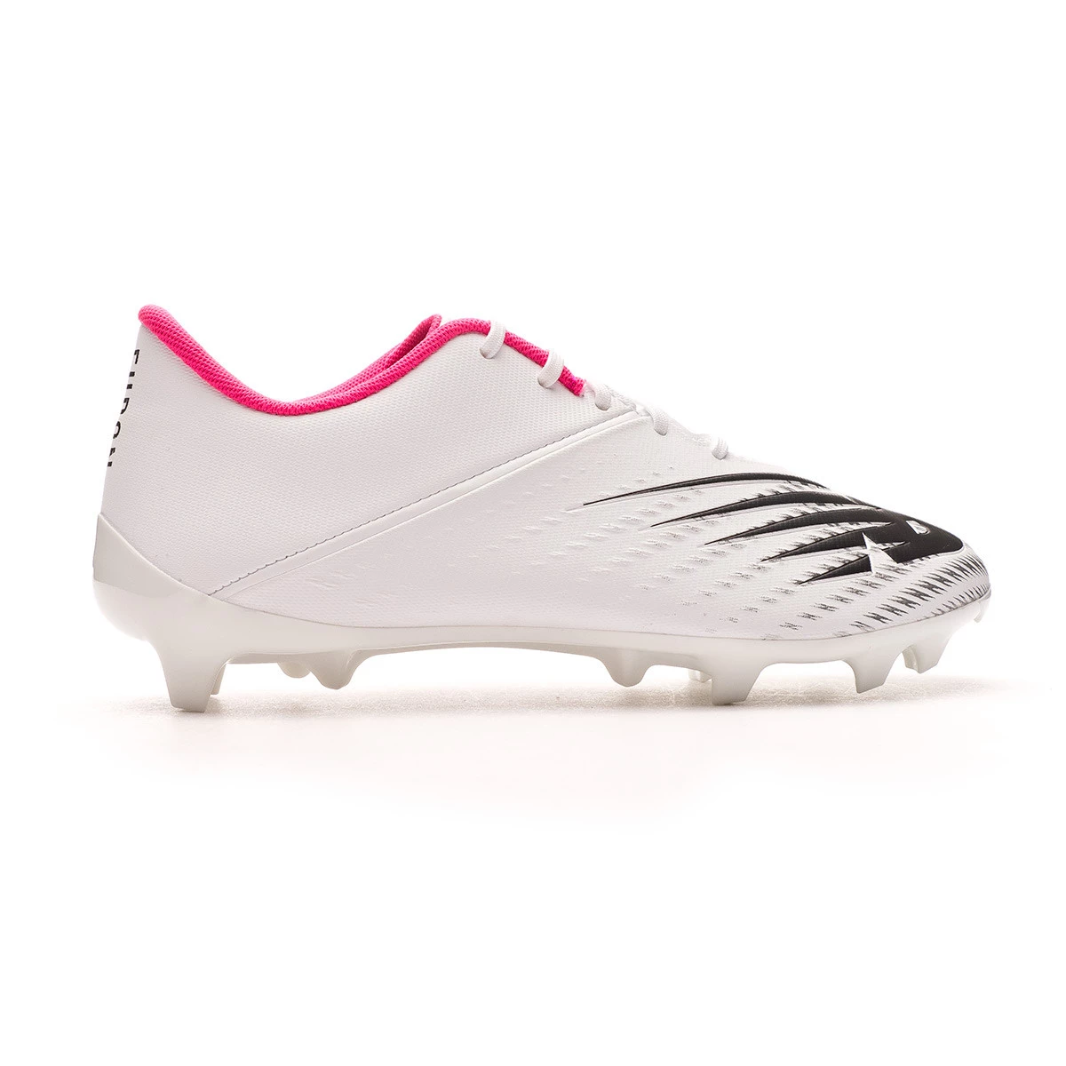Football Boots New Balance Kids Furon v6 Dispatch FG White Alpha