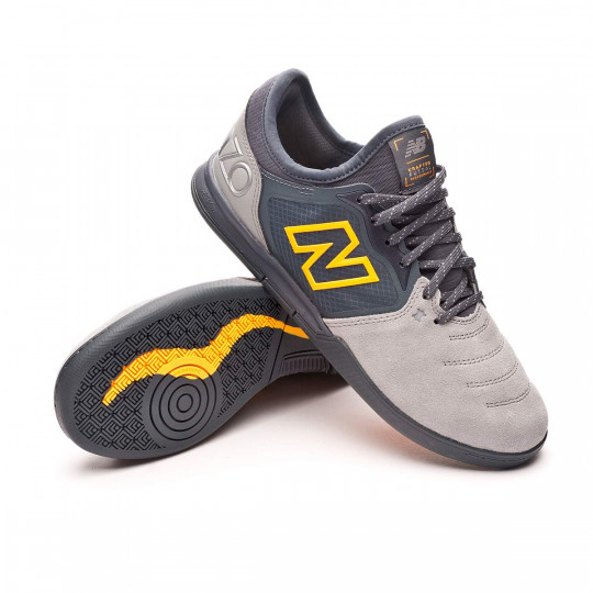 Futsal Shoes New Balance Audazo V5+ Pro Suede Sala Steel-Thunder - Fútbol  Emotion
