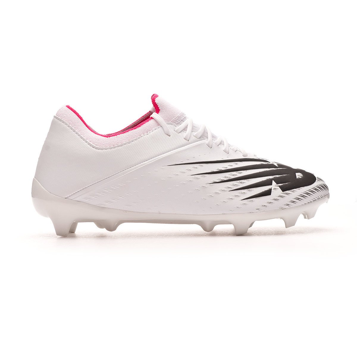 Scarpe New Balance Furon V6+ Dispatch FG White-Alpha Pink - Fútbol Emotion
