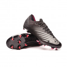 Football Boots New Balance Furon V6 Pro Leather FG Black Alpha