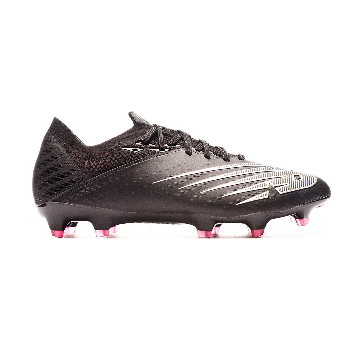 all black leather football boots