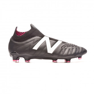 black and white new balance football boots
