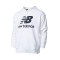 New Balance Essentials Oversized hoodie met gestapeld logo Mujer Sweatshirt