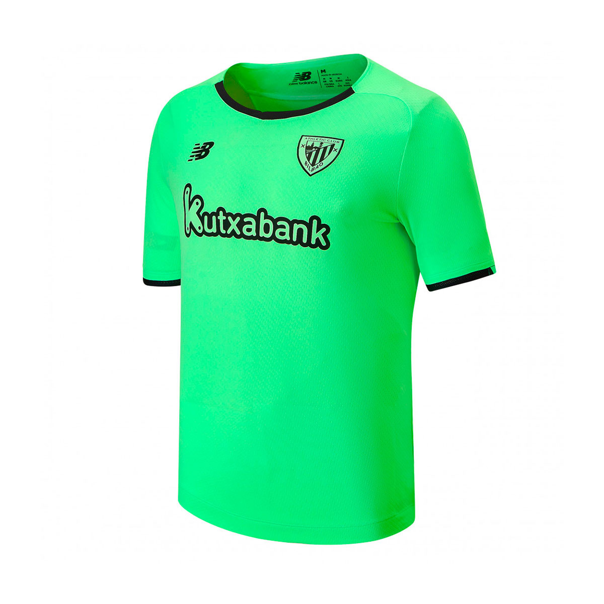 Camiseta New Balance Athletic Club Bilbao Segunda Equipación 2021-2022 Niño  Green - Fútbol Emotion