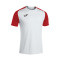 Camiseta Academy IV m/c Blanco-Rojo