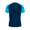 Camiseta Academy IV m/c Marino-Turquesa Flúor