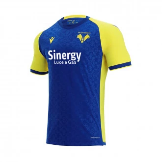 Camiseta Hellas Verona FC Primera Equipación 2021-2022 Blue-Yellow